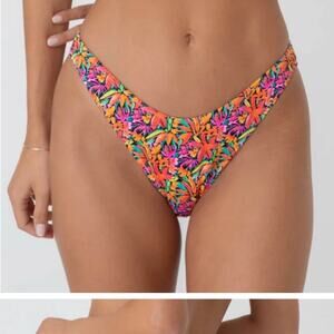 Bright Swimwear A Tropical Night Bikini Bottoms Size XL